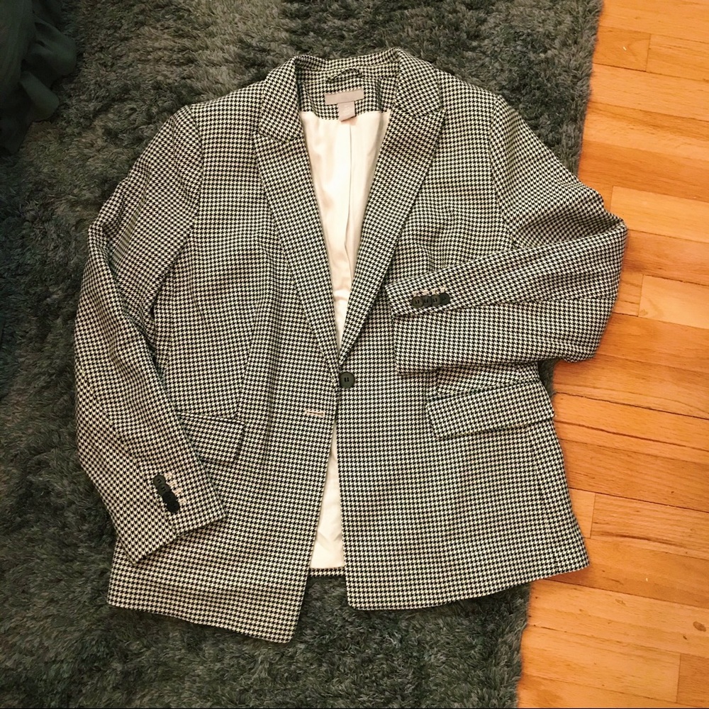 ✨HM Houndstooth Blazer✨